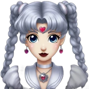 gothic sailor moon sticker