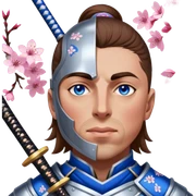 Samurai Warrior sticker