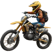Dirt bike sticker