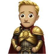 Adeptus Custodes Shrugging sticker
