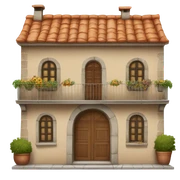Italian house  sticker