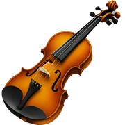 Violin sticker