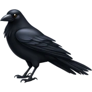 crow sticker