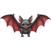 Vampire bat sticker