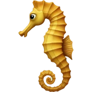 Seahorse sticker