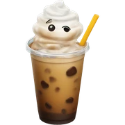 Iced coffee sticker