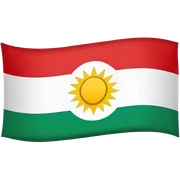 Kurdistan flag sticker