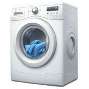 Washing machine sticker