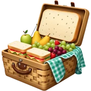 Picnic basket sticker