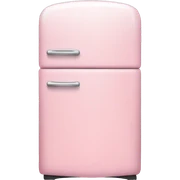 Light pink fridge sticker