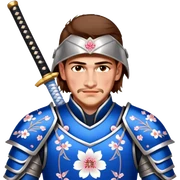 Samurai Warrior sticker