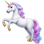 Magic unicorn sticker