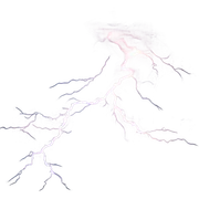 Lightning sticker