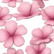 Flower pink sticker