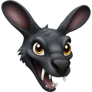 venom kangaroo sticker