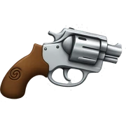 Money gun sticker