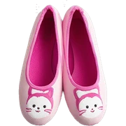 Chaussons ballerines isotoner pour femme coquet sticker