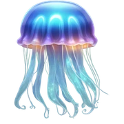 Shiny Jellyfish sticker