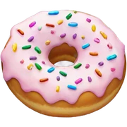 Donut sticker
