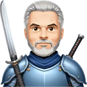 Samurai Defender sticker