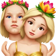 Flower-Crowned Dancer sticker