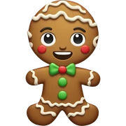 Gingerbread sticker