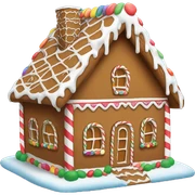 gingerbread house sticker