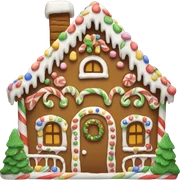 gingerbread house sticker