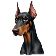 doberman sticker