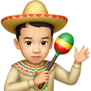 Meraca Musician sticker