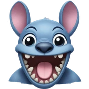 realistic stitch  sticker