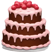 Cake sticker