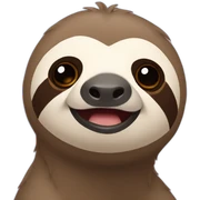 sloth sticker