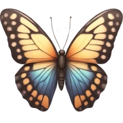 Butterfly sticker