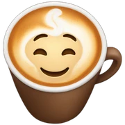 Cappuccino-cute sticker
