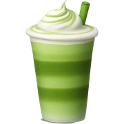 Matcha latte sticker