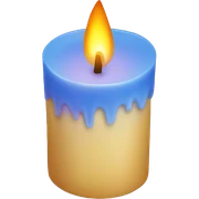 candle sticker