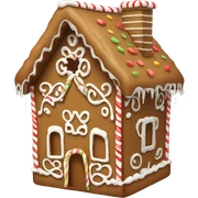 gingerbread house  sticker
