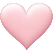 pastel pink heart sticker