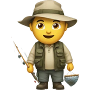 Fishing sticker