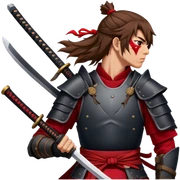 Battle-Ready Samurai sticker