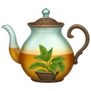 Persian tea sticker