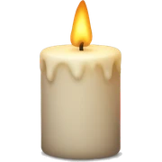 Candle sticker