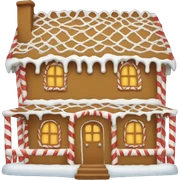 gingerbread house sticker