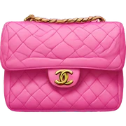 pink bag chanel sticker