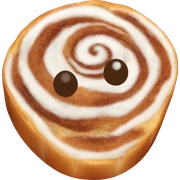 Cinnamon roll sticker
