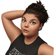 girl with tattoo in locker sticker
