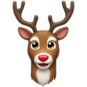 Rudolph sticker
