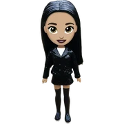  glitter Wednesday Addams.Beach beauty Barbie.full height 1girl sticker