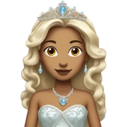 A princess  sticker